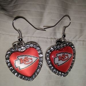 Kansas City Chiefs earrings new